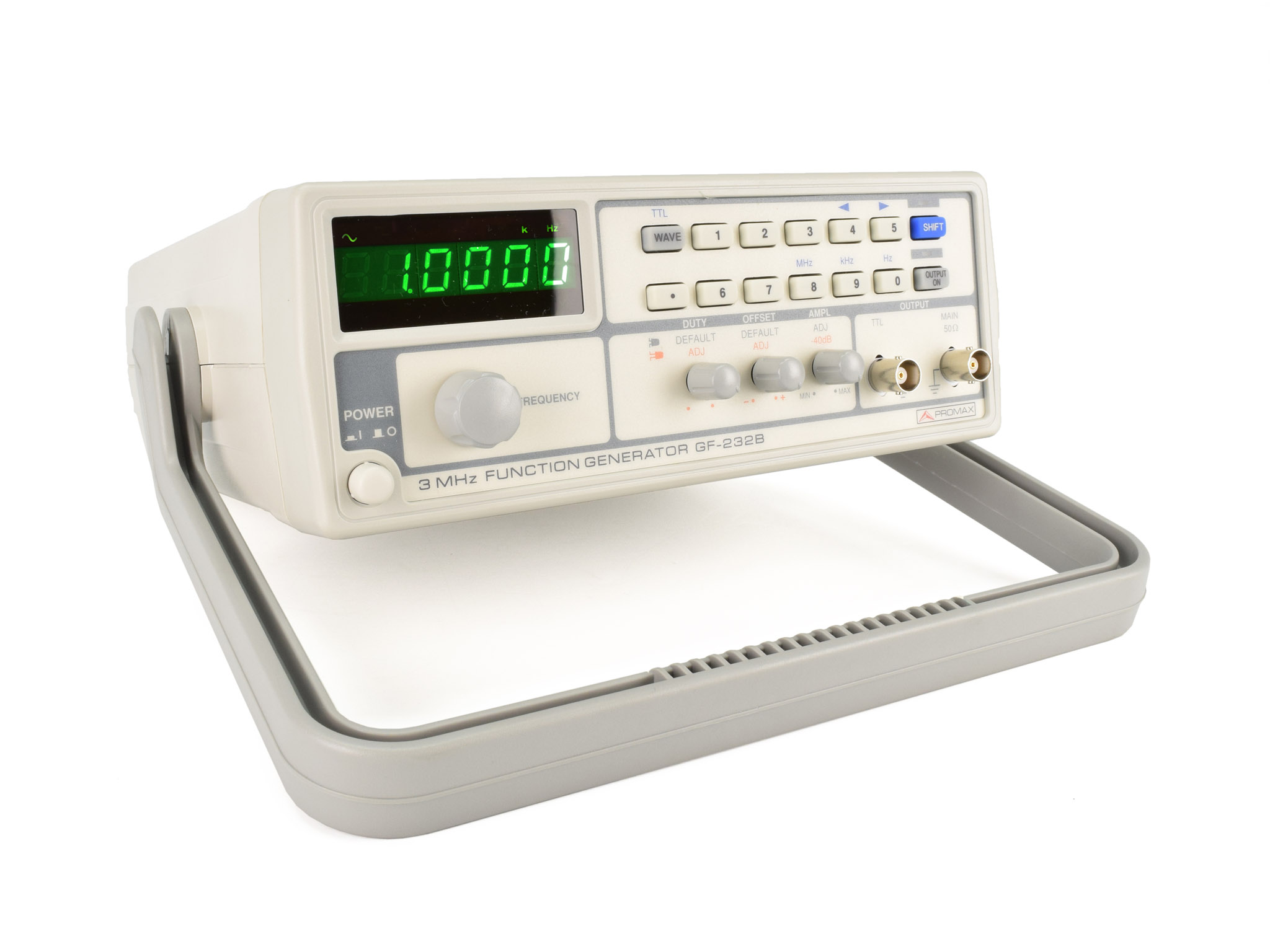 GF232B 3 MHz function generator PROMAX Electronica