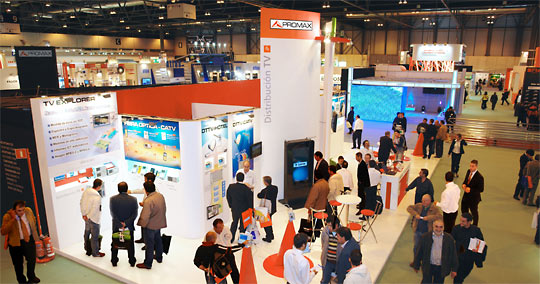 PROMAX booth at Matelec 2008