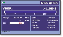 DSS QPSK measurements