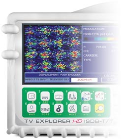 Field strength meter with constellation function