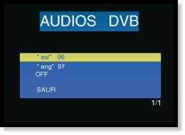 Audios DVB