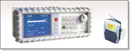 DAB measurements and DAB receptor included on PROLINK Premium/