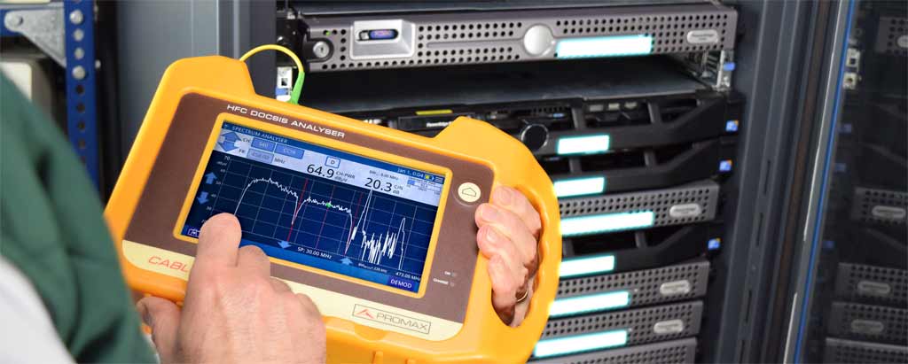 Rack cabinets measurement instruments