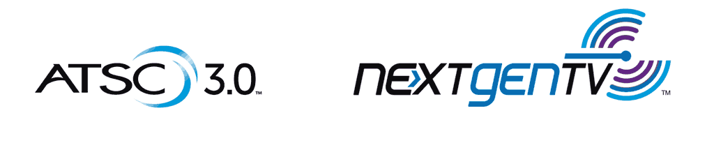 ATSC 3.0 and NextGenTV logos