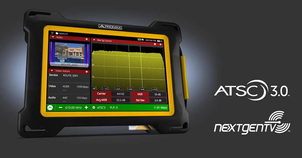 ATSC3 NextGenTV analyzer