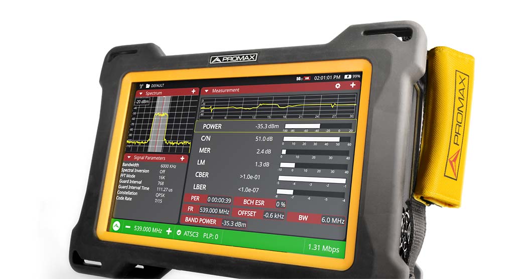 ATLAS NG is the universal broadcast analyzer supporting ATSC3 and all major DVB standards