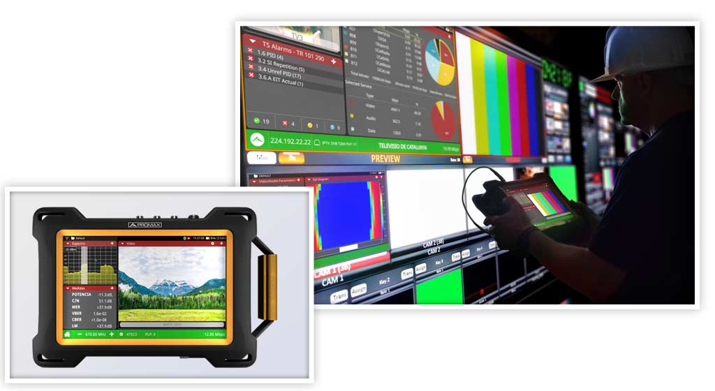 Analyze, monitor and troubleshoot the critical points in an ST 2110 network