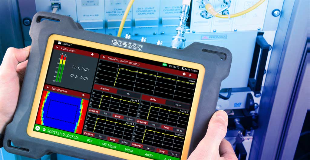 ATLAS NG is a broadcast analyzer that supports ST 2110