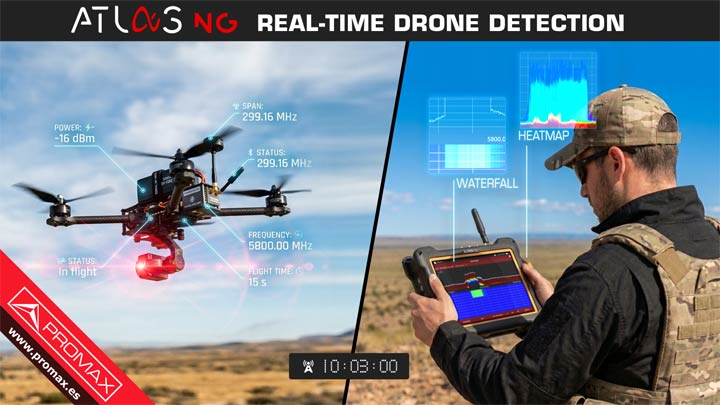 ATLAS NG real-time drone detection