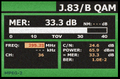 US TV Explorer - Measuring a J.83B / QAM signal