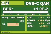 TV Explorer - QAM channel measurement