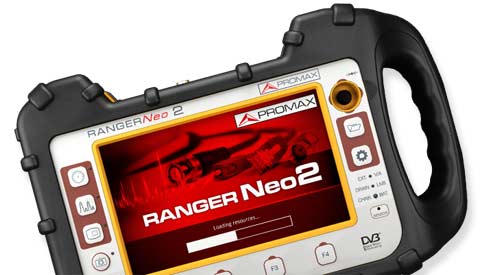 Analizador de señal de televisión Ranger NEO LITE de la marca Promax  TDTprofesional