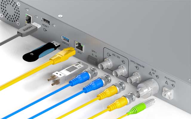 12 input and output ports