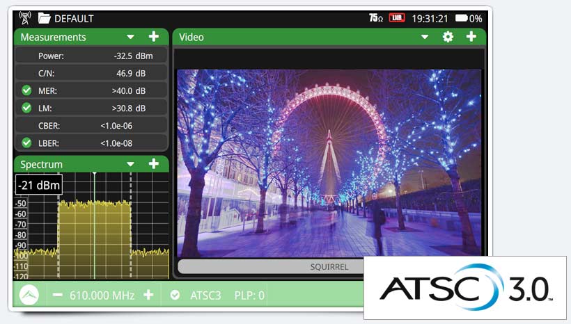 Optional ATSC 3.0 standard