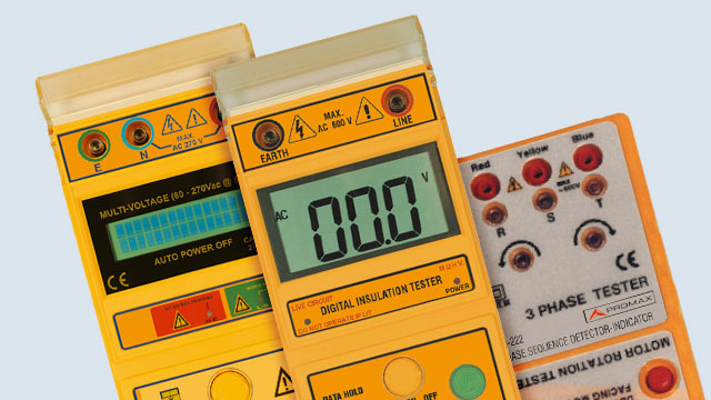 Image of Earth resistance meters