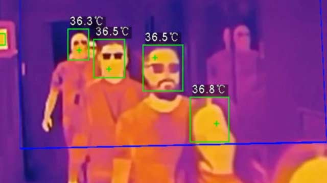 Image of Cameras for human temperature measurement