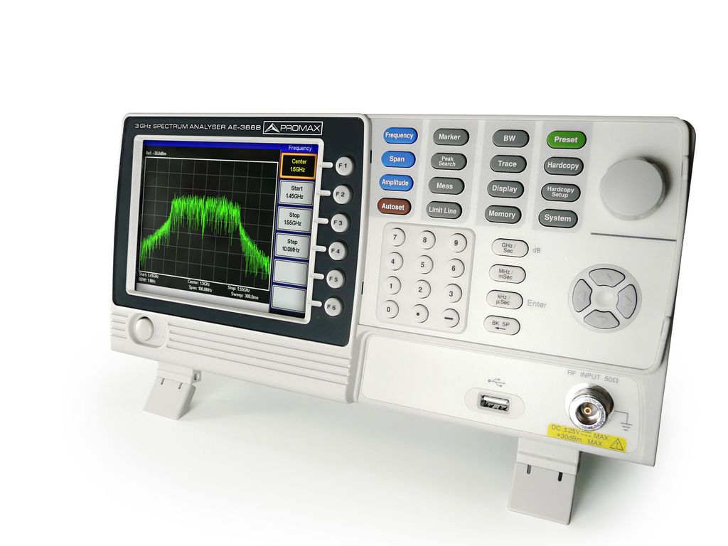 AE-366 B: 3 GHz spectrum analyser