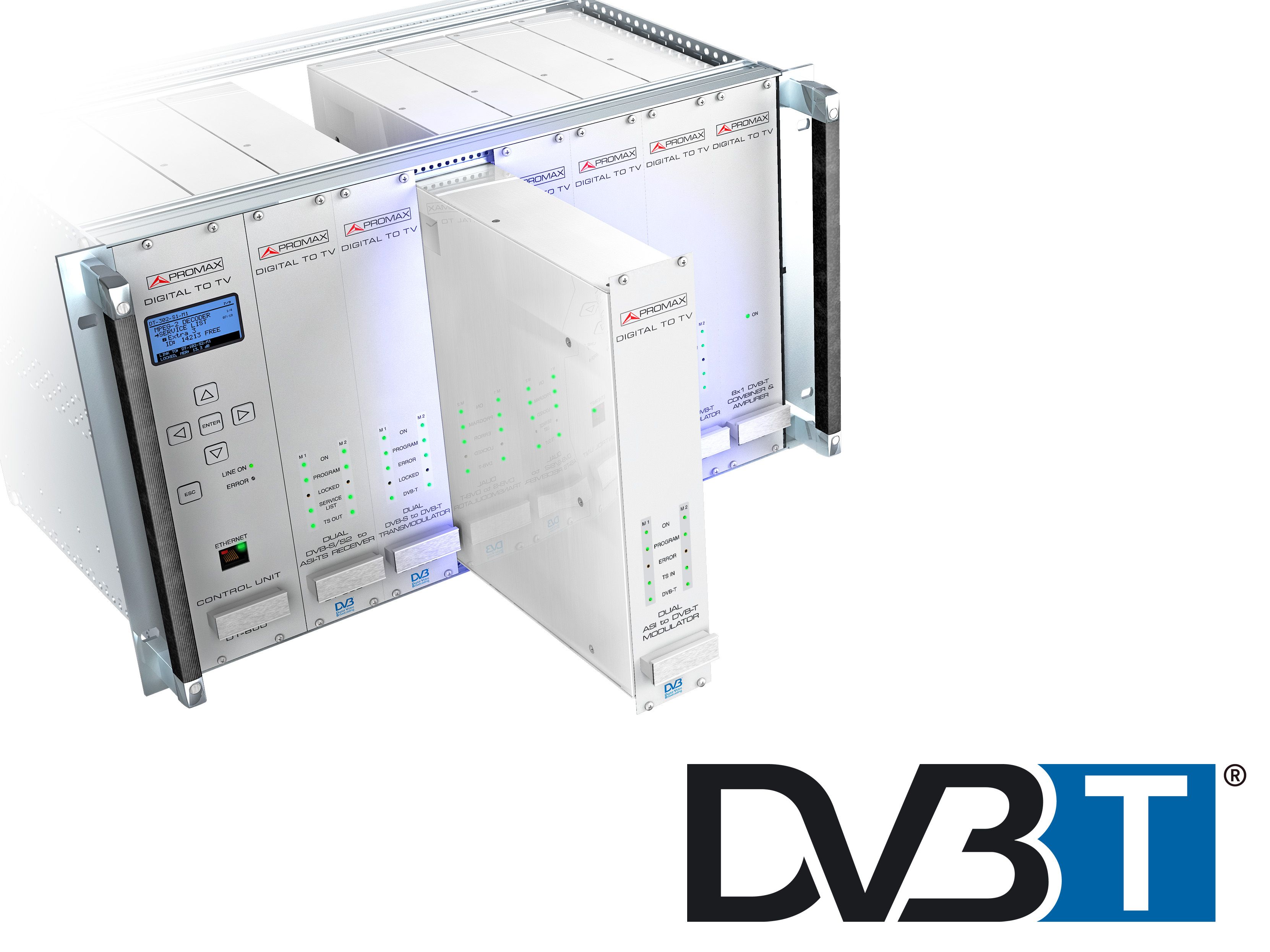 DT-102: Dual DVB-T Modulator