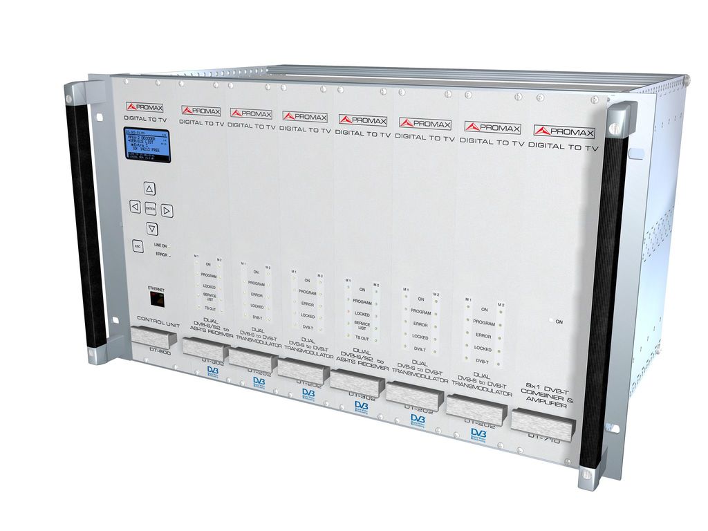 DT-324D: IP receiver to ASI-TS output