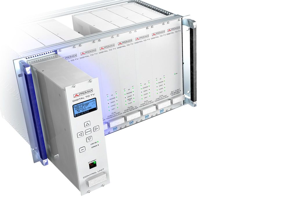 DT-800: Control unit and power supply