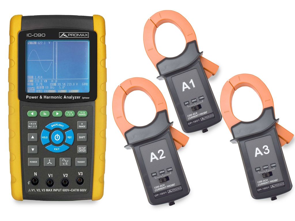 IC-090: Power network analyser up to 3000 A