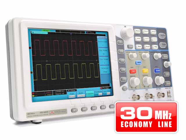 OD-603: 30 MHz digital storage oscilloscope (economy range)