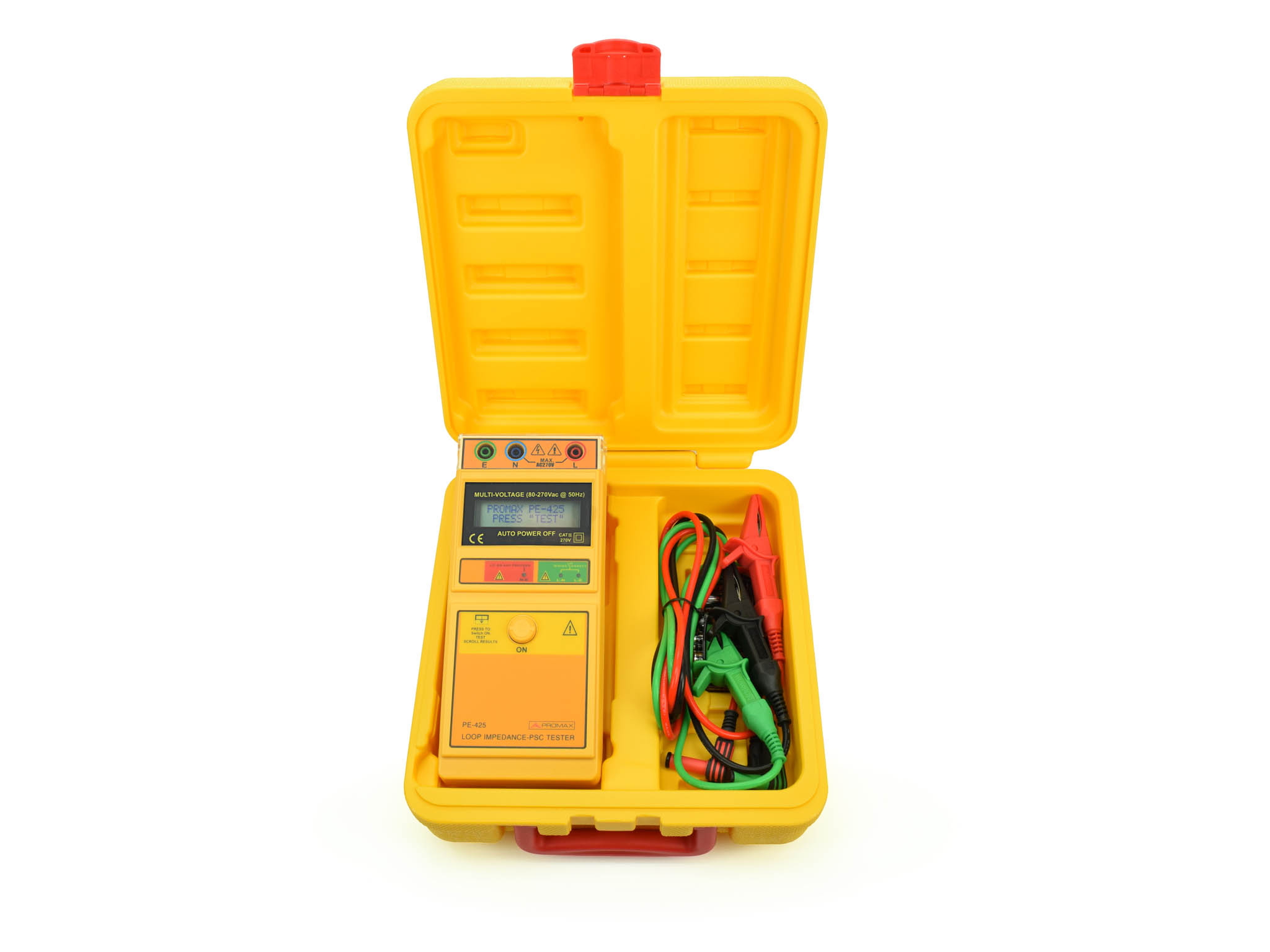 PE425 Electrical Multifunction network analyzer (LOOP, PSC and Earth