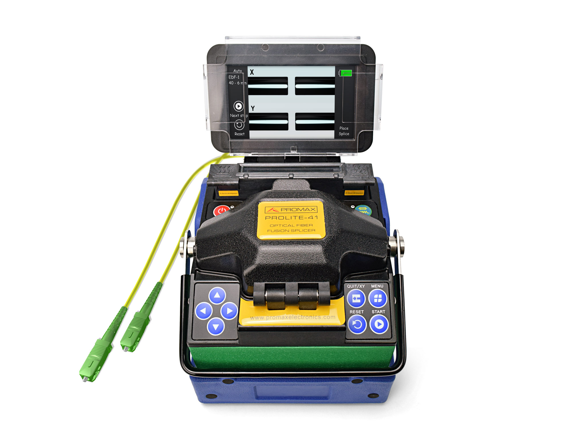 PROLITE41 Compact optical fibre fusion splicer PROMAX