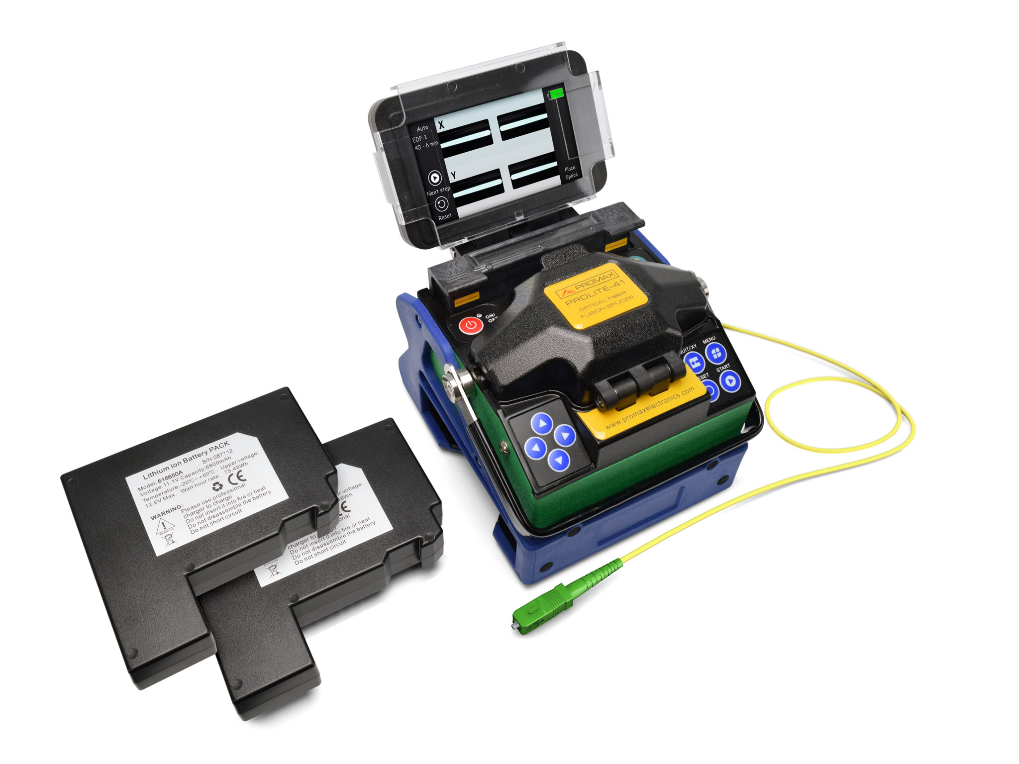 PROLITE-41: Compact optical fibre fusion splicer