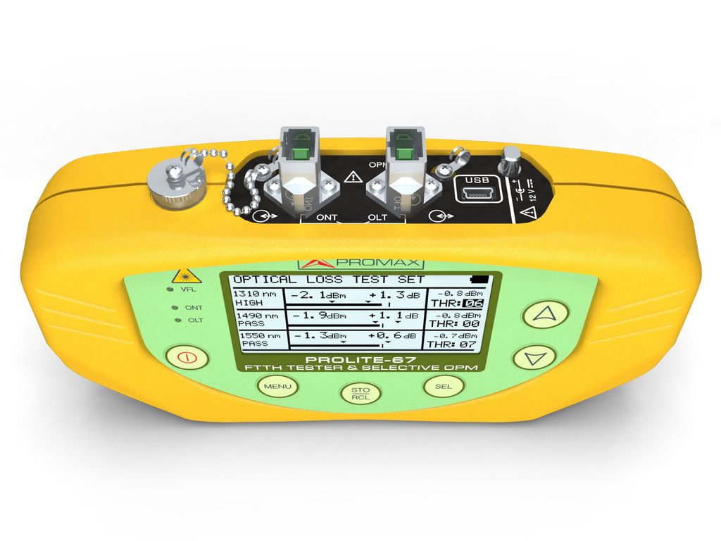 PROLITE-67: Selective optical power meter for FTTx-xPON