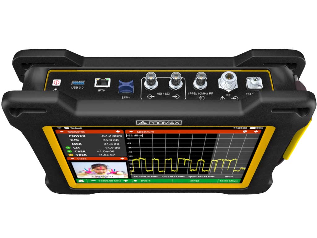 ATLAS IP: Portable analyzer for broadcast environments