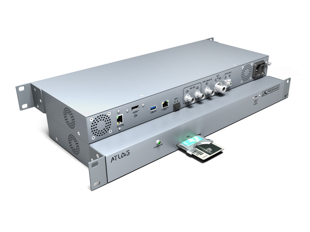 ATLAS NG Rack: Rack-mounted broadcast analyzer