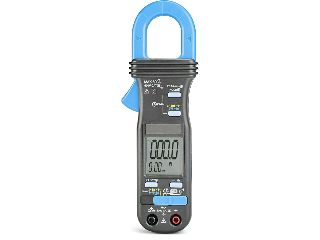 IC-640: Three-phase unbalanced wattmeter clamp 600 V, 600 A