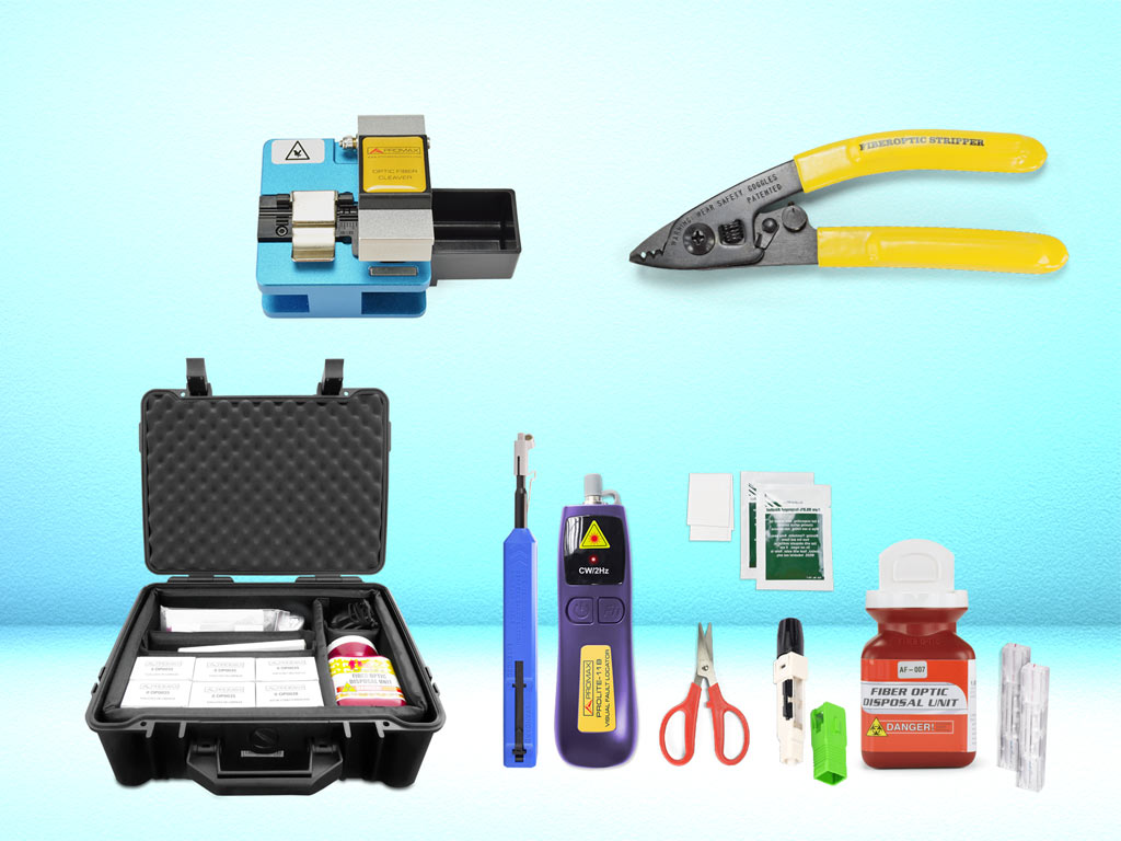 PL-10B: Optical fibre connectorization kit