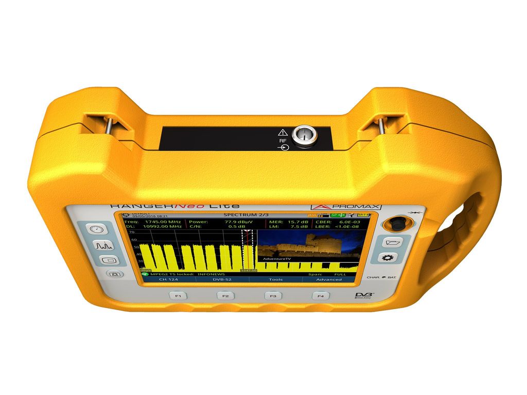 RANGERNeo Lite: Multifunction TV Signal & Spectrum analyzer
