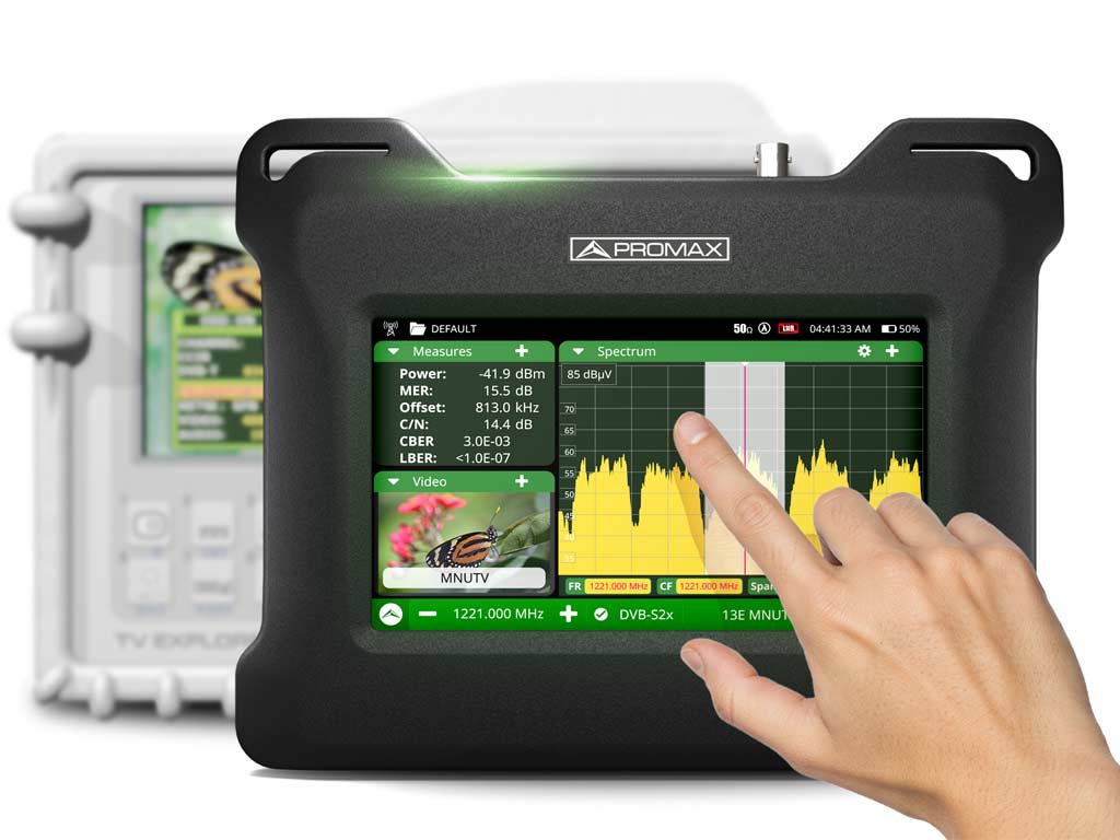 TV EXPLORER NG: Universal TV and Spectrum analyzer