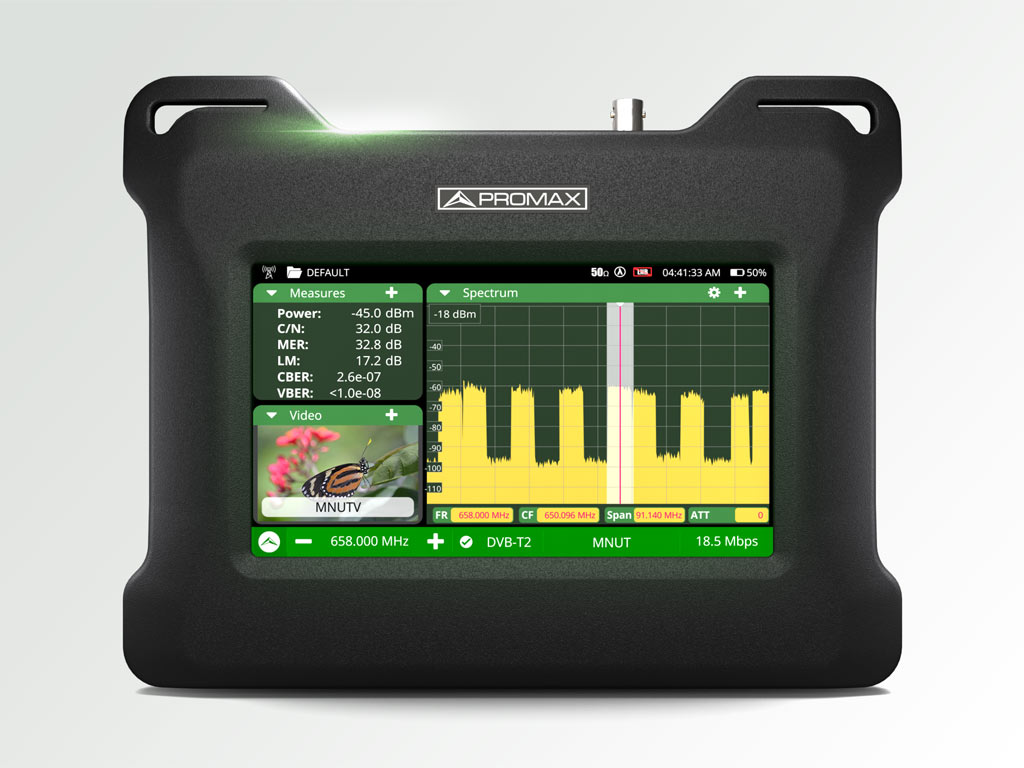TV EXPLORER NG: Universal TV and Spectrum analyzer