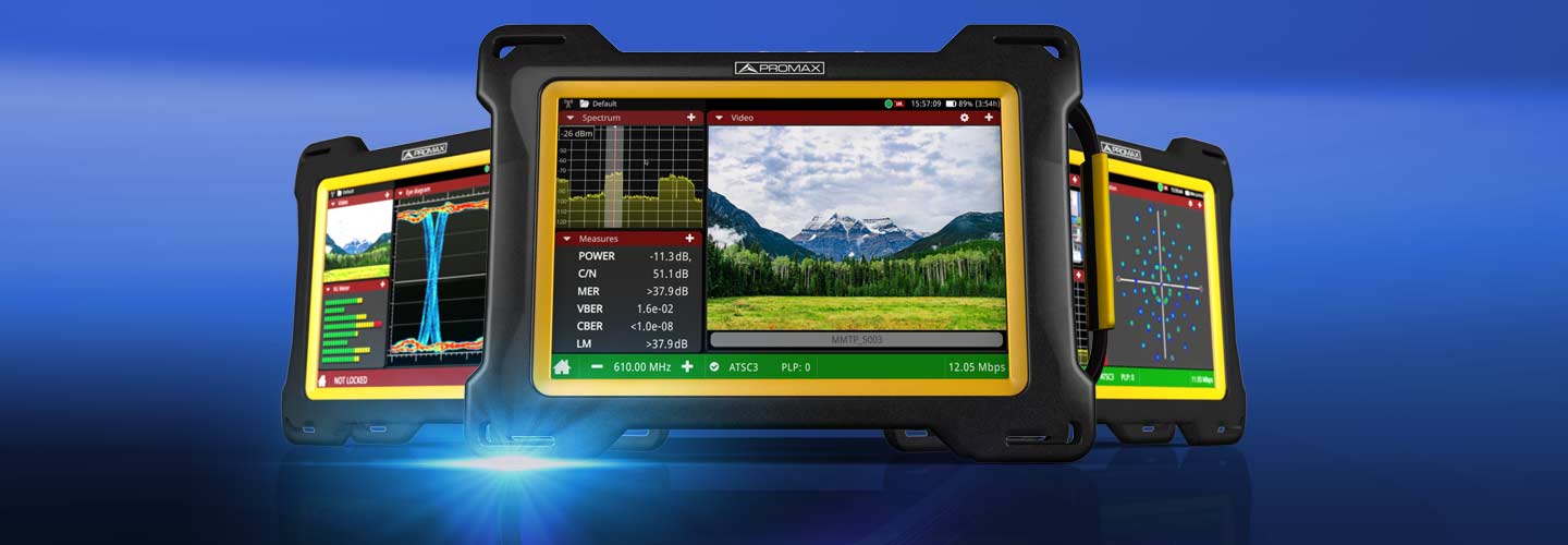 Including ATSC 3.0, DVB-S2x and all the functions that broadcast engineers need every day.