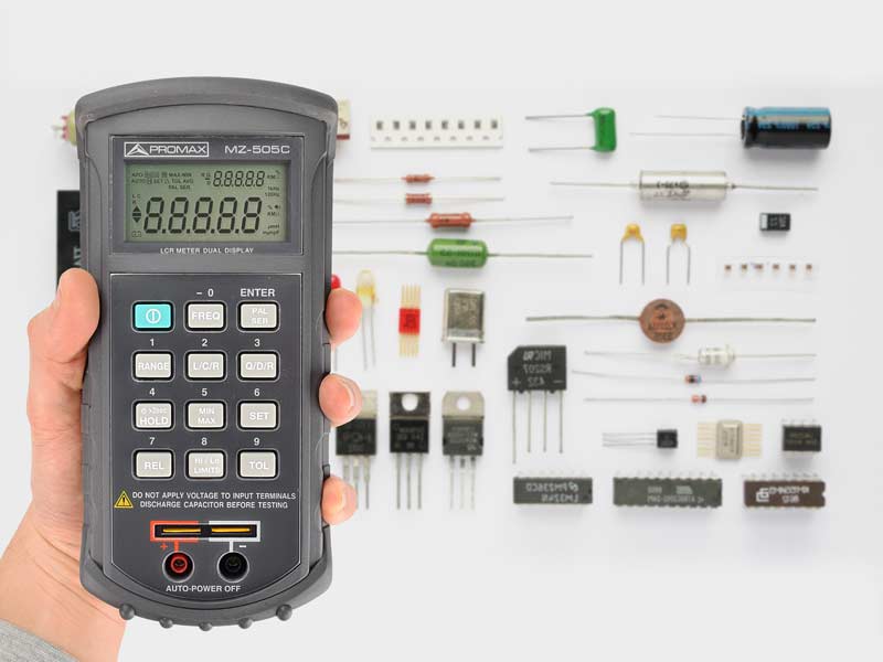Electronic devices component meters