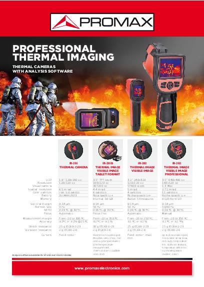 Catalog of Thermal image cameras