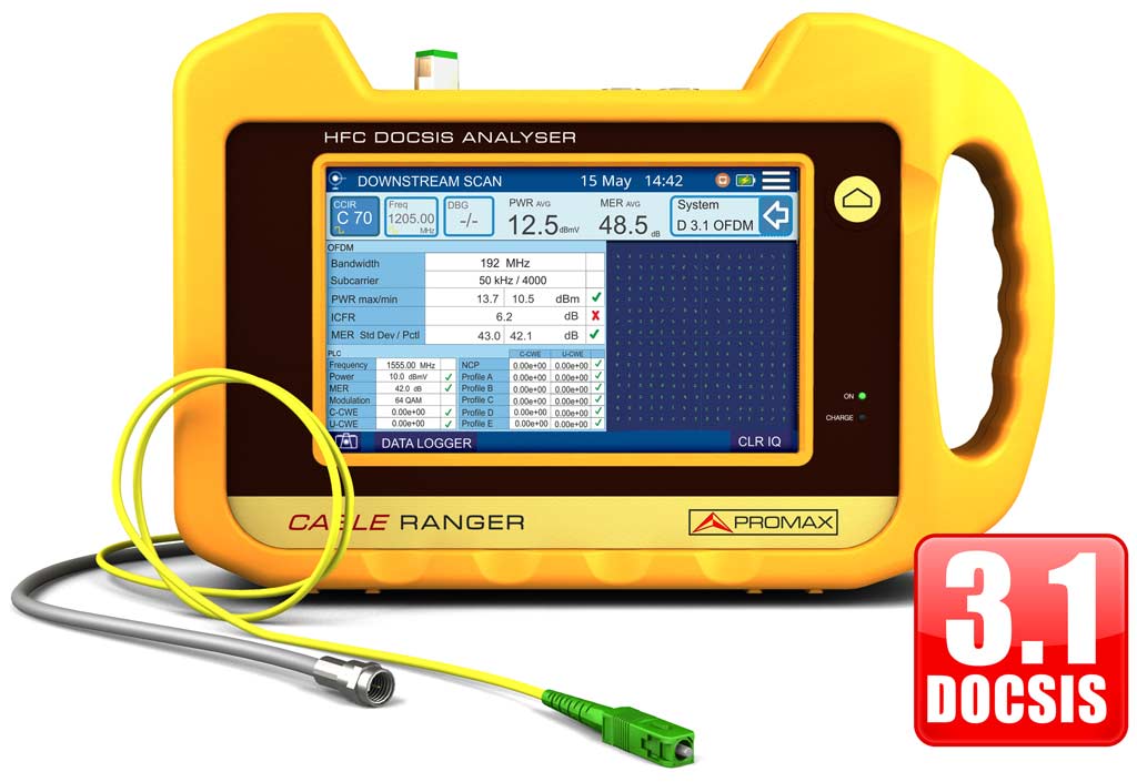 DOCSIS 3.1 analyzer